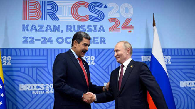 “Nossas posições não coincidem com a do Brasil”, diz Putin ao defender entrada da Venezuela no Brics